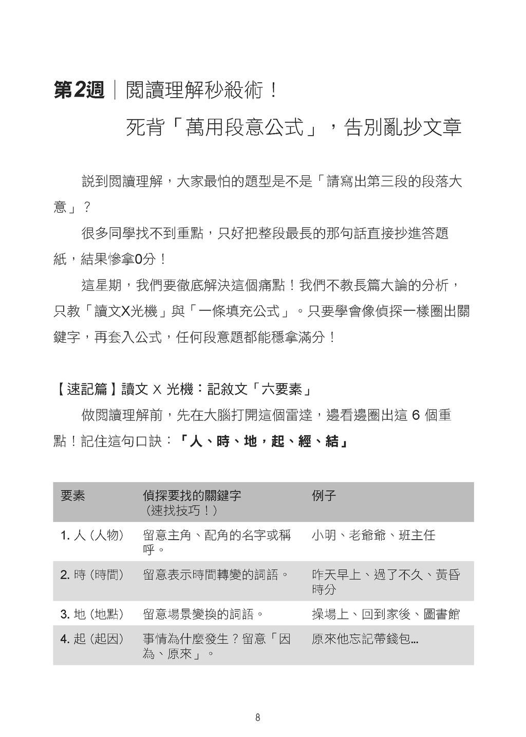 呈分試中英科90日A級攻略