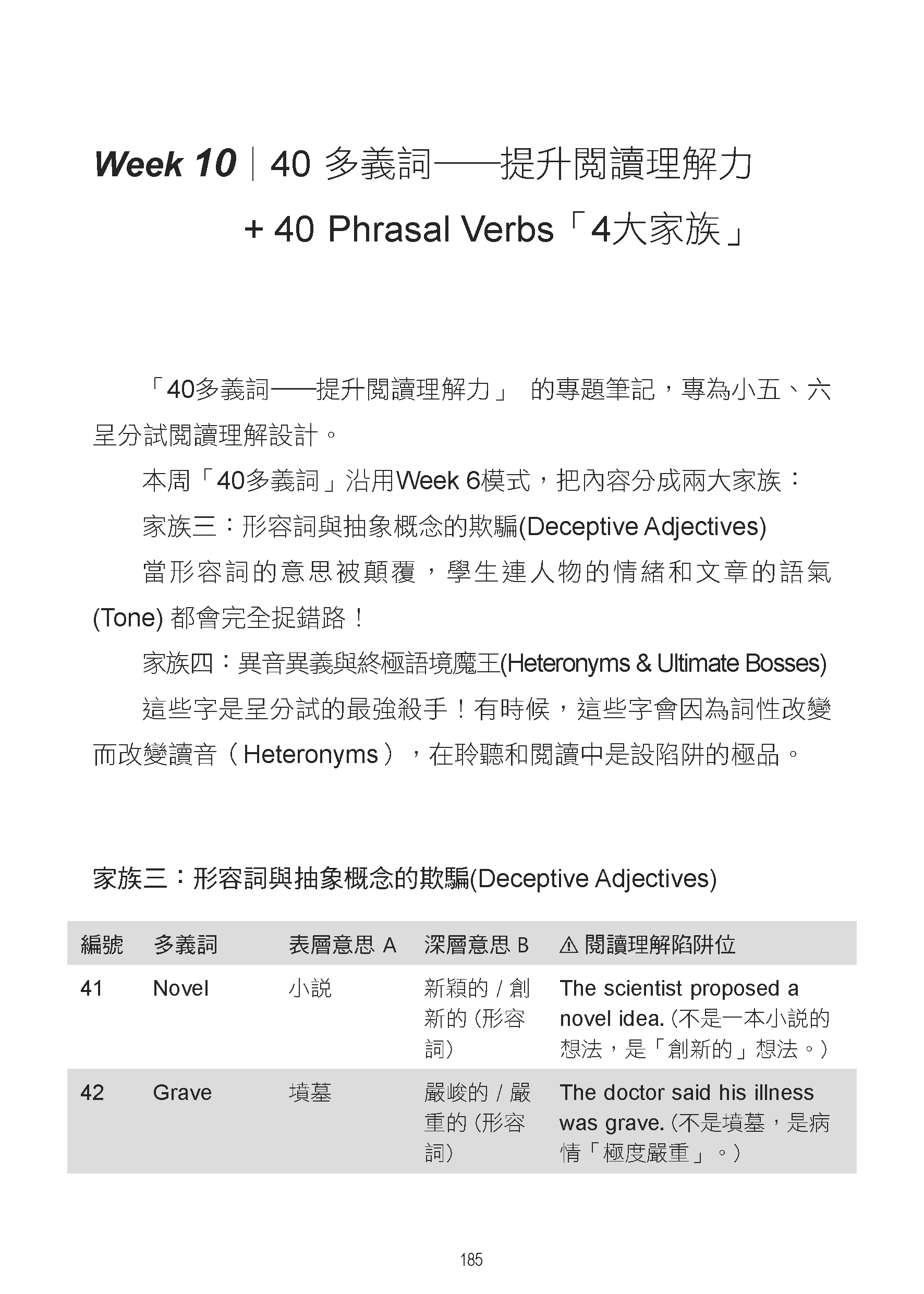 呈分試中英科90日A級攻略