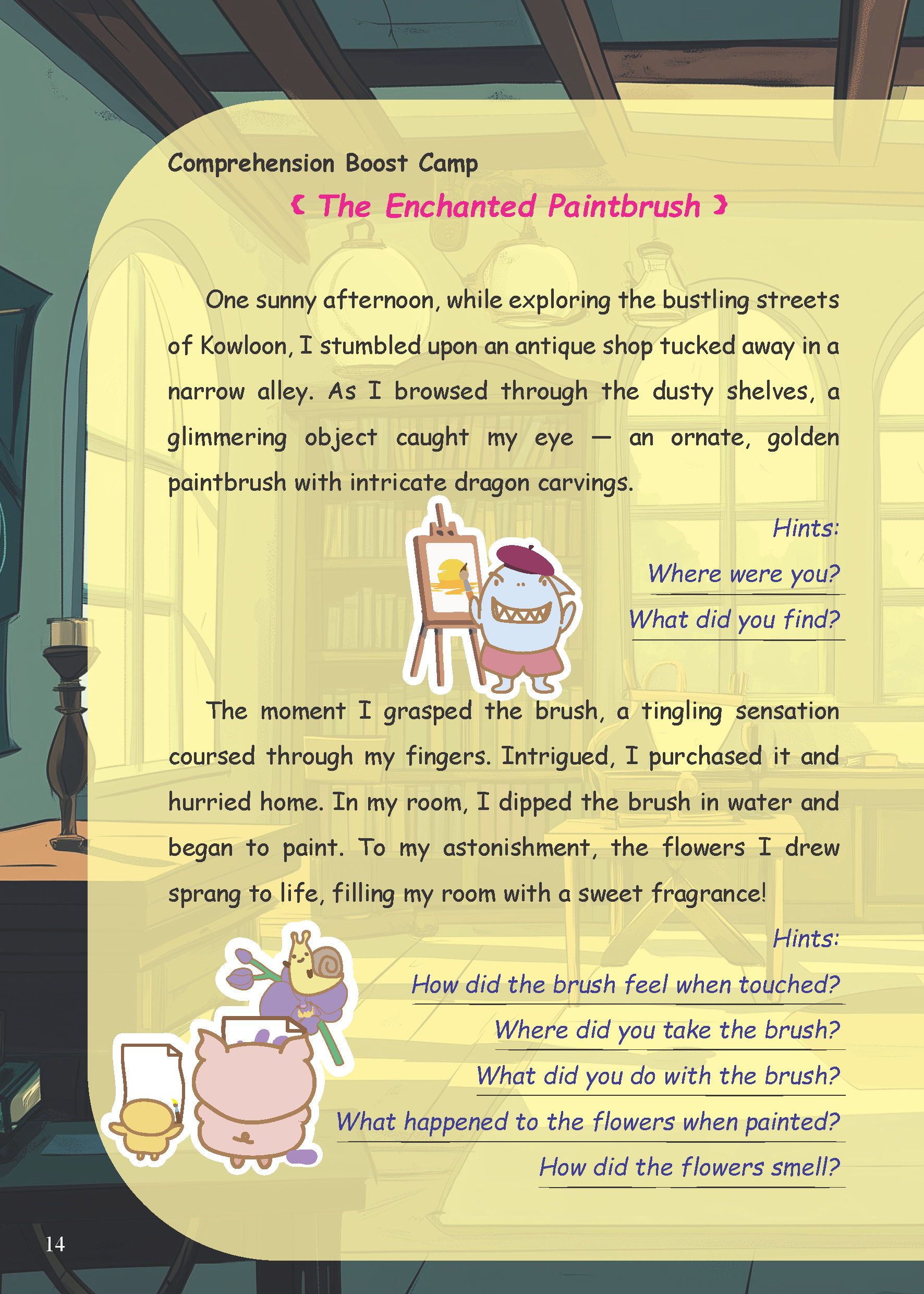 Grammar農莊Comprehension &amp;  Writing Skills