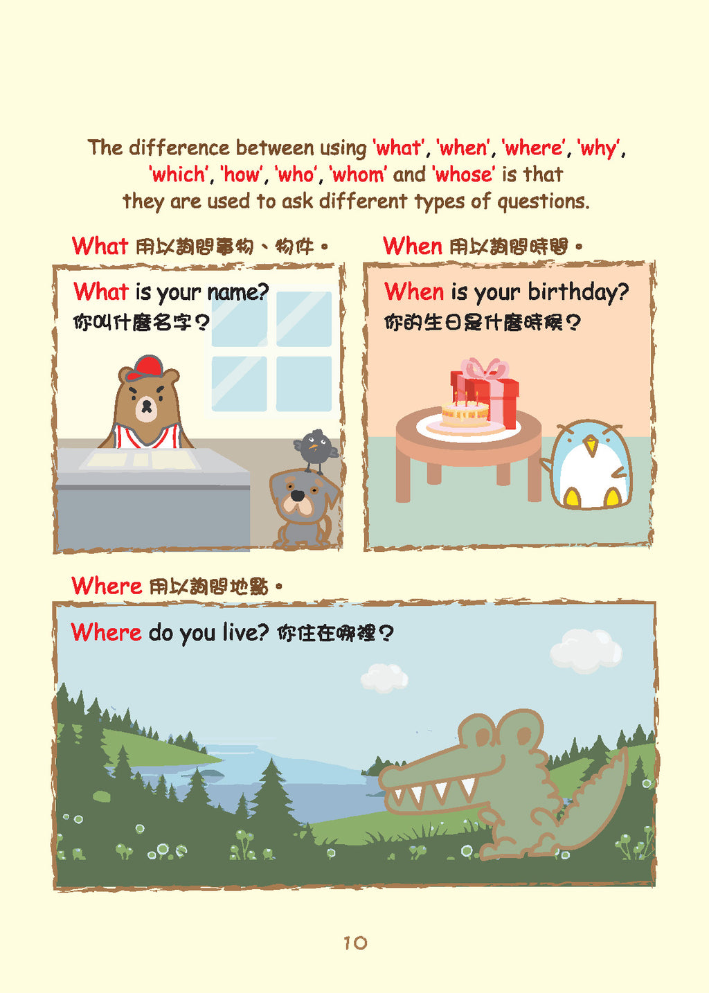 Grammar農莊Interrogatives疑問詞篇