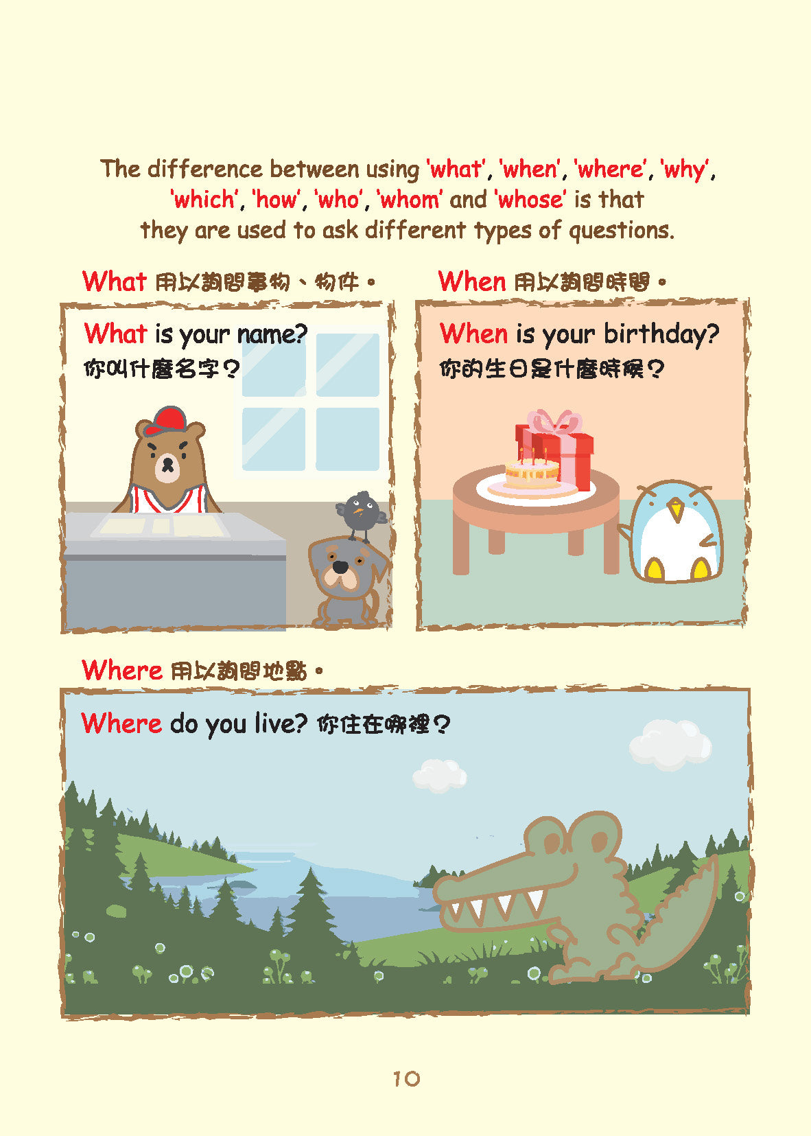 Grammar農莊Interrogatives疑問詞篇