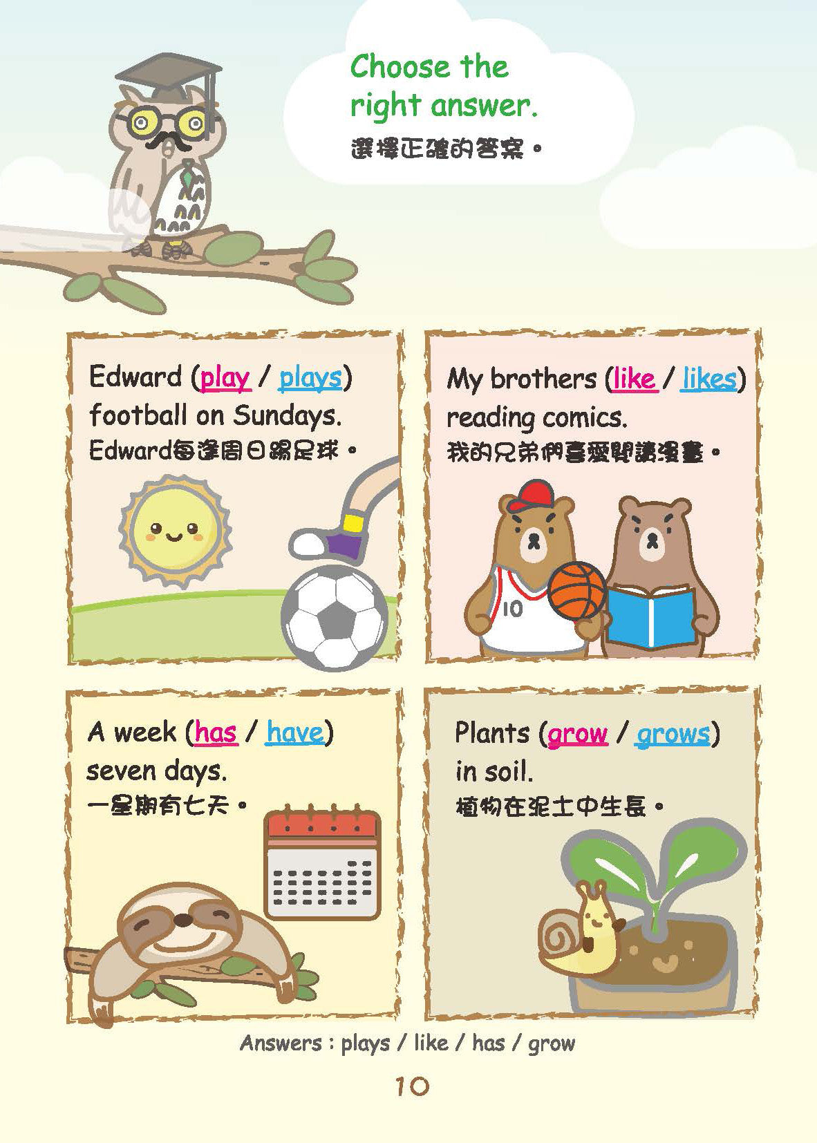 Grammar農莊 Tenses時態篇