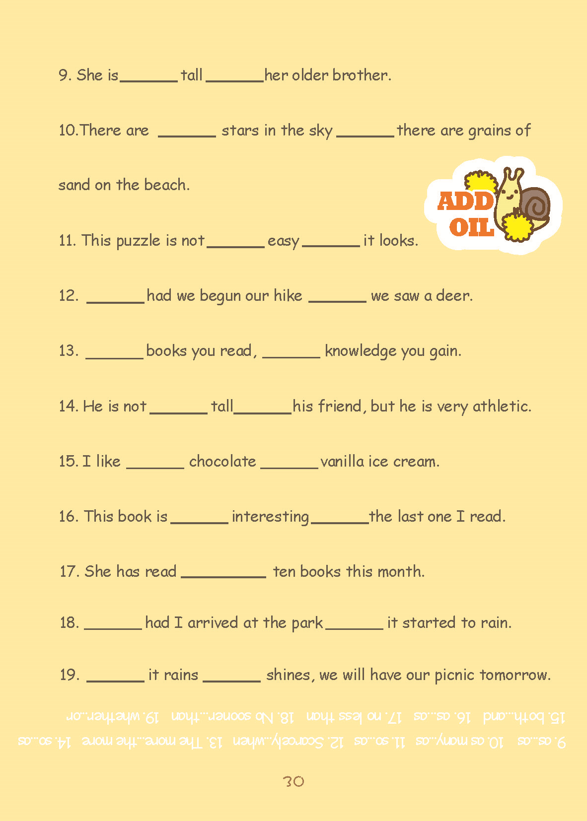 Grammar農莊 Effective Writing 3 (Conjunctions II)