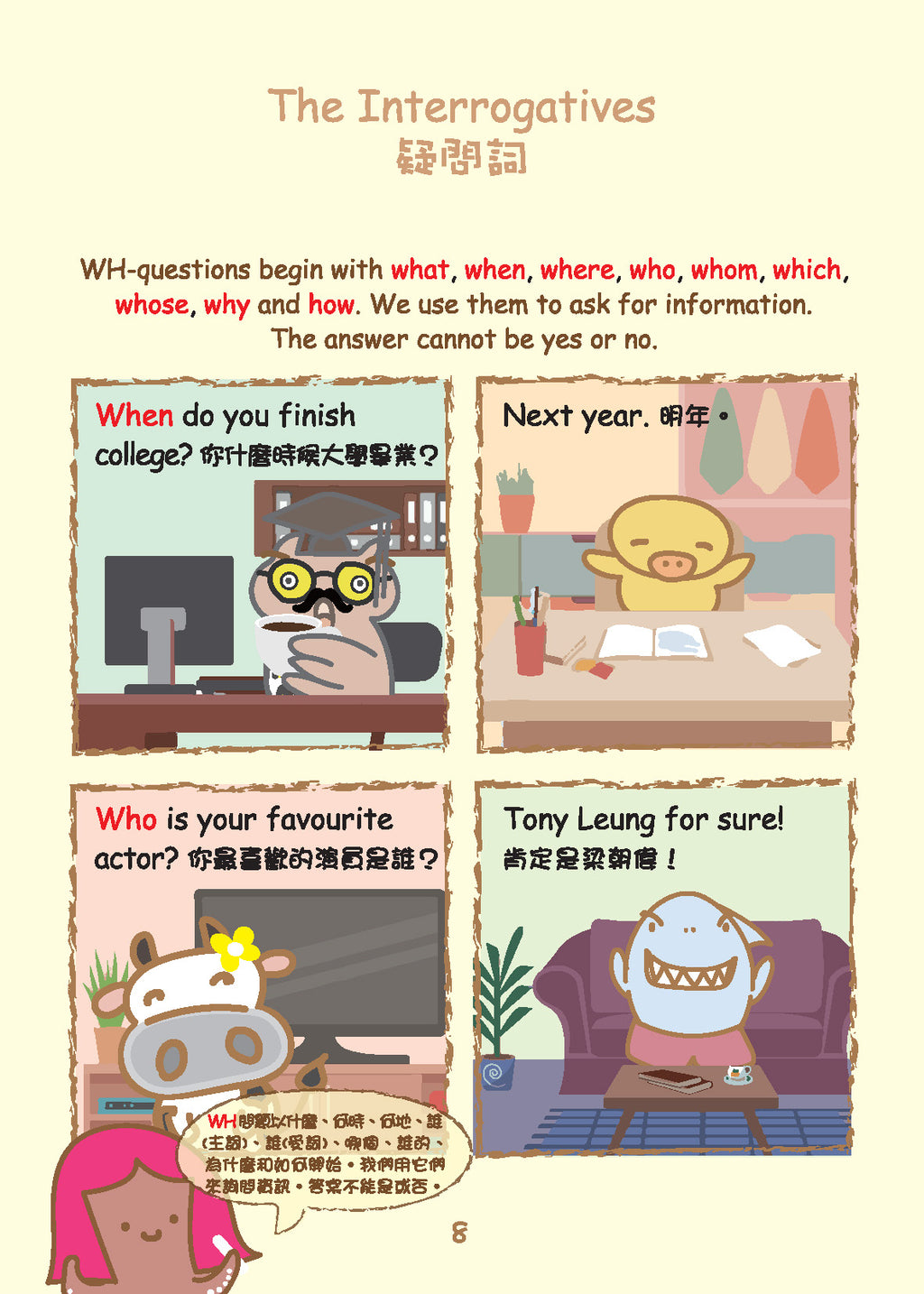 Grammar農莊Interrogatives疑問詞篇